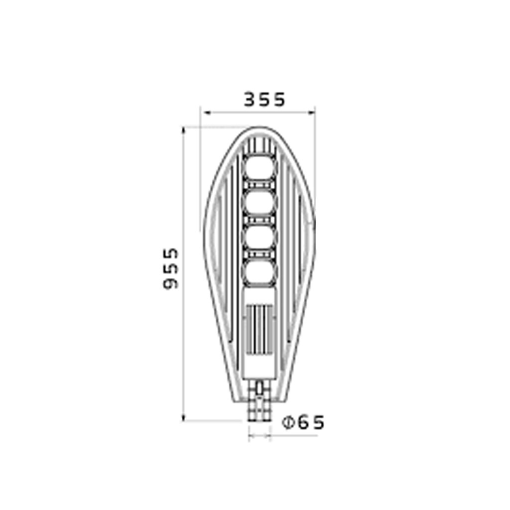 6 چراغ خیابانی
