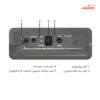 جت هیتر گازوئیلی دو موتور 70 هزار کیلوکالری نیرو تهویه البرز مدل 2ELB-120