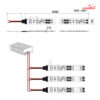 ریسه متری پشت چسب دار فاین الکتریک FEC-5050