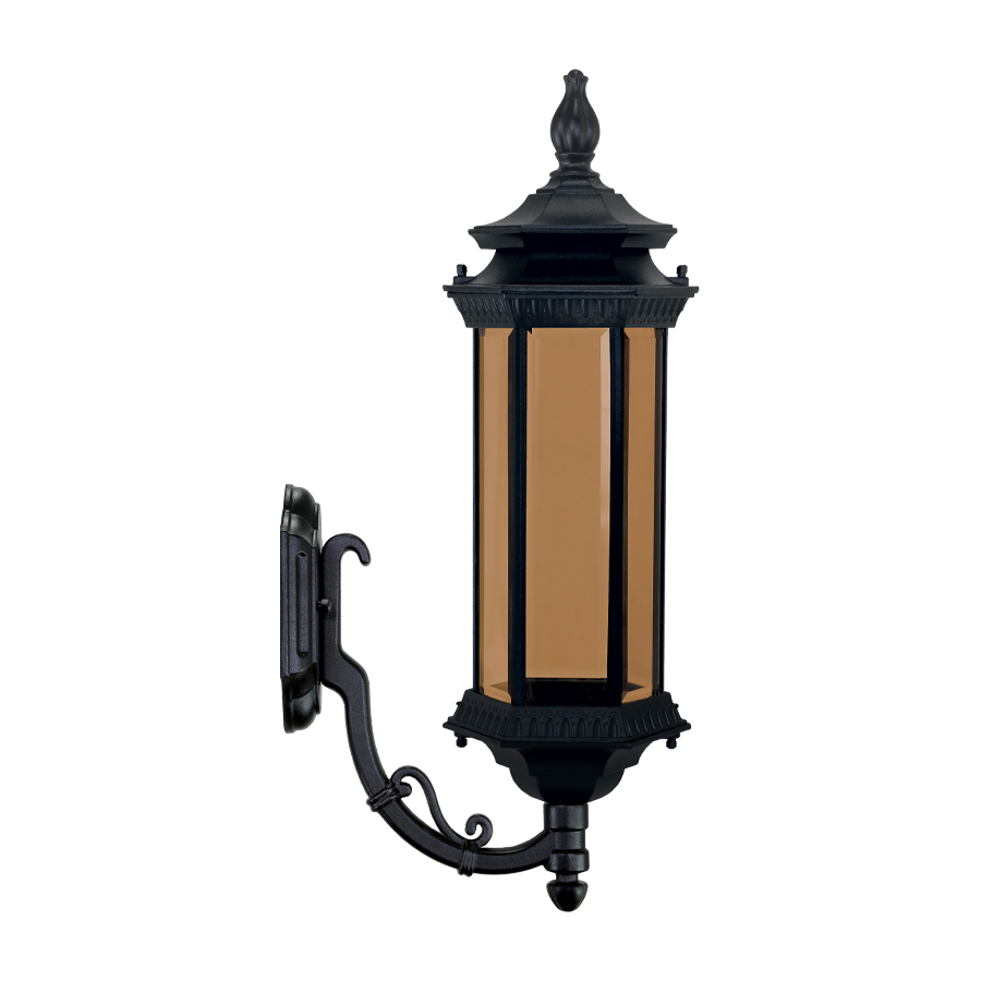 چراغ دیواری پارکی تکشیدفام مدل معبد سورنا کد 1401-16