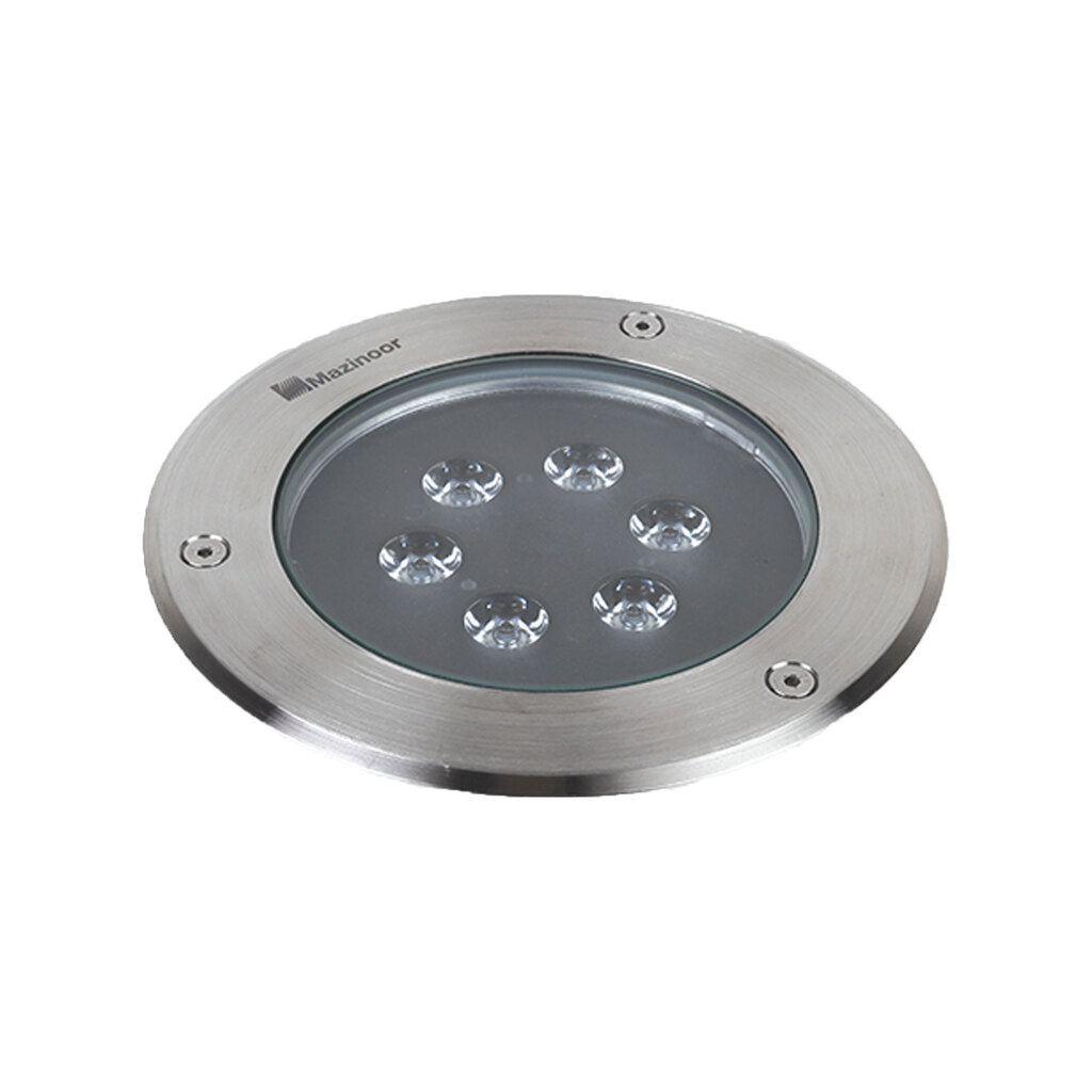 چراغ دفنی 12 وات مازی نور مدل اینترالوکس پخش نور 35 درجه