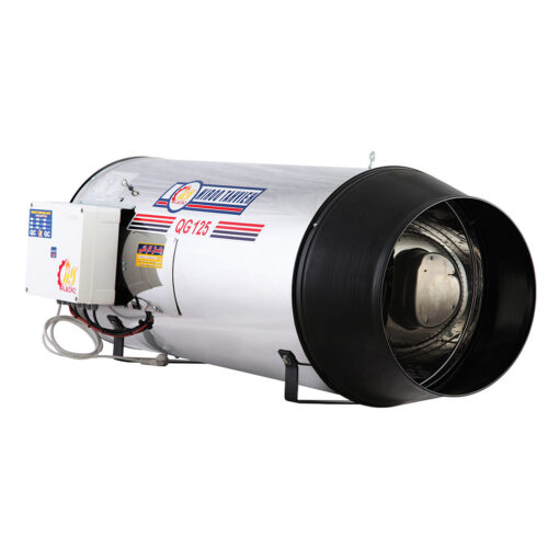 جت هیتر 125 کیلووات گازی نیرو تهویه البرز مدل QG-125