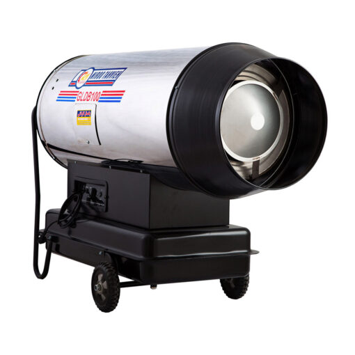 جت هیتر دوگانه سوز باکدار 100 هزار کیلو کالری نیرو تهویه البرز مدل GLDB-100