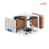 کولر پلیمری سلولزی 18000 پایین‌زن نیرو تهویه البرز مدل NTA-C9-180D-F