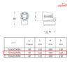 چراغ ریلی 40 وات تولید نور مدل آرسین کد TLS42CO040
