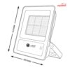 پروژکتور 150 وات لنزدار آذر طیف سری آلفا کد FL150W