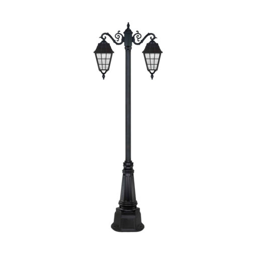 چراغ دو شاخه پارکی و حیاطی بیتانور مدل تیام کد 472221-96202