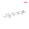 وال واشر 80 وات 1متری 24 ولت آذر طیف کد WS80W-24v