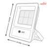 پروژکتور 100 وات لنزدار آذر طیف سری آلفا کد FL100W