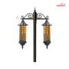چراغ ایستاده دو شاخه ایفل مدل لاکچری سری 2 E2621-L