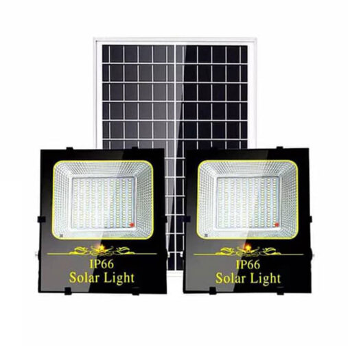 پروژکتور دوبل 160 وات خورشیدی Solar Light