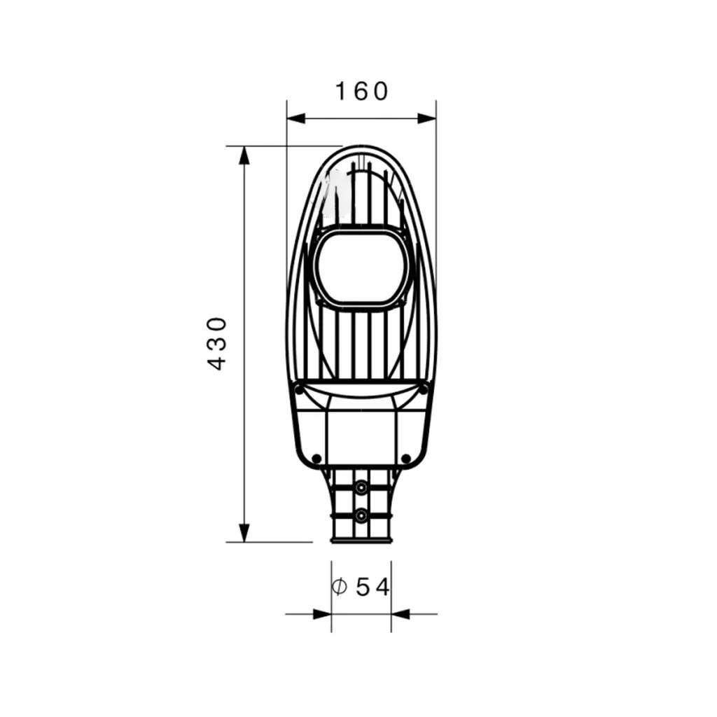 8 چراغ خیابانی