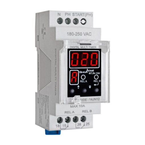 مولتی تایمر دیجیتال سری N شیوا امواج مدل MTJN-15M کد 14JN12