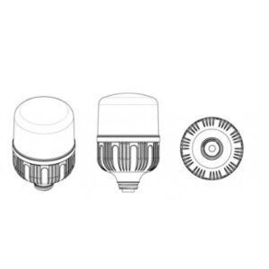 لامپ ال ای دی استوانه‌ای