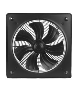 هواکش ایلکای نمره 45 تک فاز هفت پر فلزی دمنده مدل دمنده با قاب کد VIK-45A4S-H