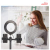 رینگ لایت مدل VLH2000 قطر 16 سانتیمتر به همراه پایه