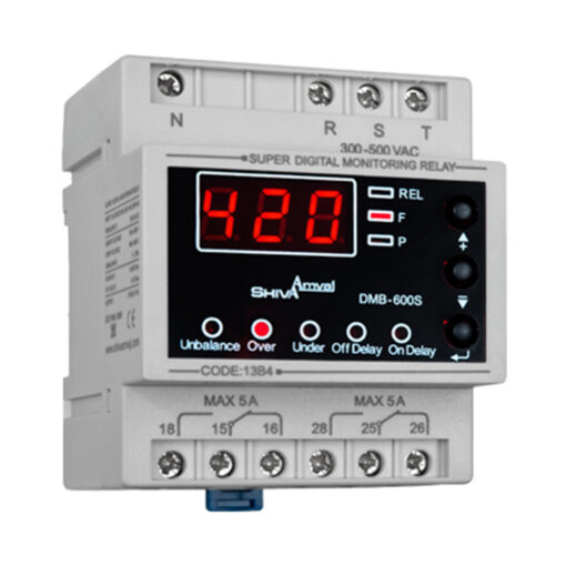 سوپر کنترل فاز دیجیتال مدل DMB-600S – کد 13B4 شیوا امواج