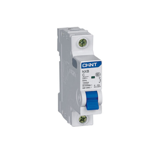 کلید مینیاتوری یک پل 32 آمپر چانت مدل NXB-C32-6K-1P