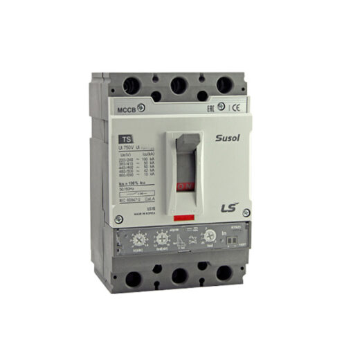 کلید اتوماتیک قابل تنظیم 630 آمپر ال اس مدل سوسل TS630N-ETS-630-3P
