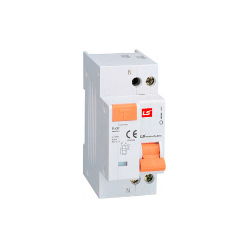 کلید محافظ جان ترکیبی RCBO یک پل + نول 25 آمپر ال اس مدل RKP-4.5K-30ma