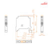 ترمینال سوئیچی سایز 2.5 مدل RT-SK1.5-RDT2.5-C رعد