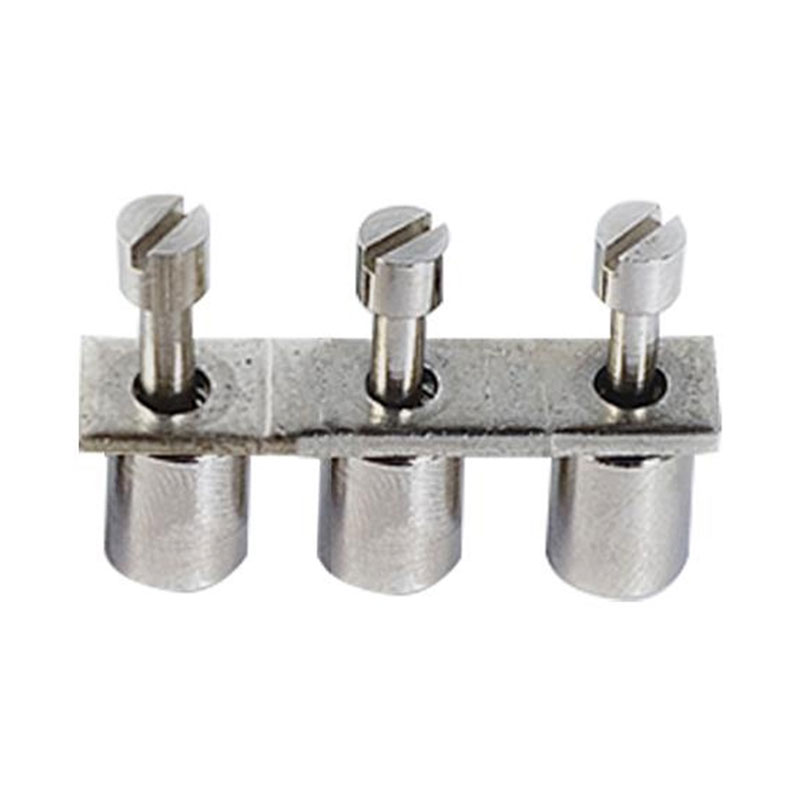 جامپر از بالا ترمینال پیچی 3 خانه سایز 70 مدل CC3-70 رعد بسته 10 عددی