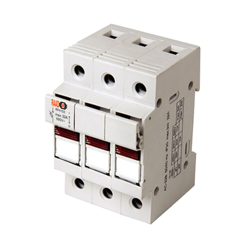 سکسیونر سه پل چراغدار سایز 10 در 38 مدل RFH103LD رعد