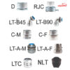 لوله فلکسی روکشدار سایز 75 رهورد خراسان تیپ FC1P