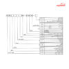 سنسور القایی سرتخت 12mm کانکتوری 3‌ سیم DC آتونیکس مدل PRCM12-2D