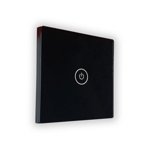 کلید لمسی هوشمند تک پل WiFi و RF آسانه مدل زمرد کد NP-S11