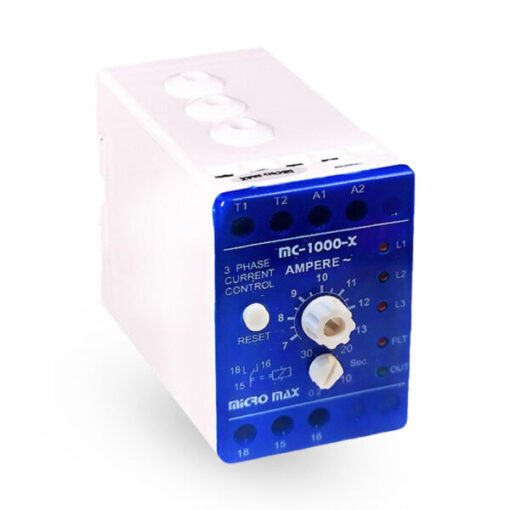 رله کنترل بار اضافه جریان 7 الی 13 آمپر میکرومکس مدل MC-1000X