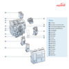کلید هوایی 2000 آمپر 85ka بدنه فیکس با رله حفاظتی ال اس مدل متاسل کد AS20E320H-MAD0D0AXNG5
