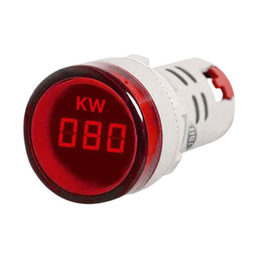 چراغ سیگنال وات متر گرد JBH کد DI 22-KW-R